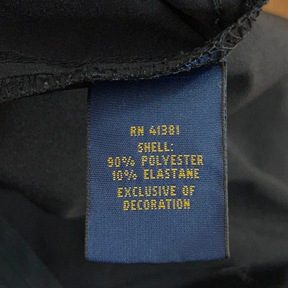 Polo Ralph Lauren Mens 34 Black Performance Stretch Golf Shorts